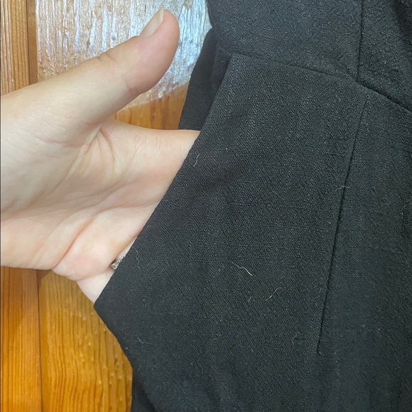 White Birch black label Full Size Halter Neck Wide Leg Jumpsuit Pockets medium - Picture 7 of 13